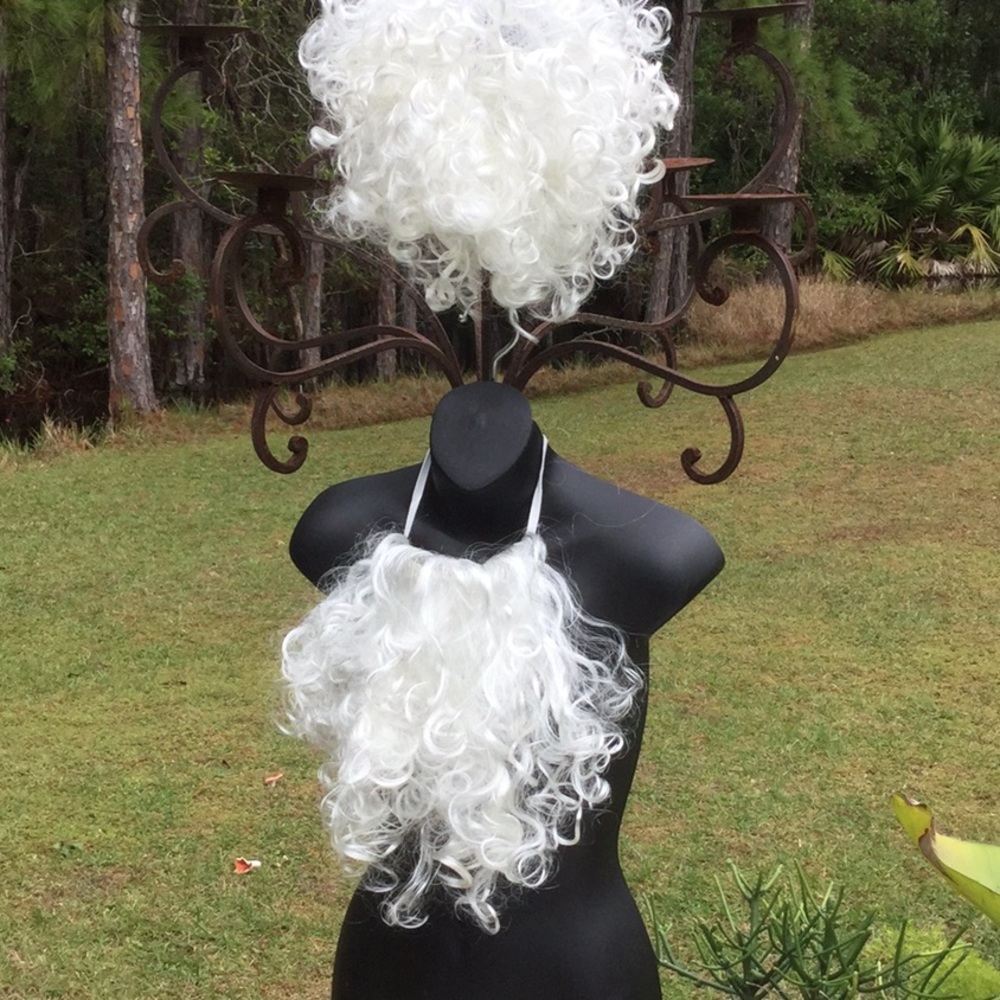 NWT Gotta Have Santa Beard & Wig Brand New in Pack - Picture 3 of 5